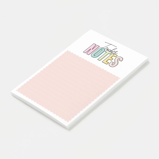 Docent Notities Post-it® notes (Schuin)