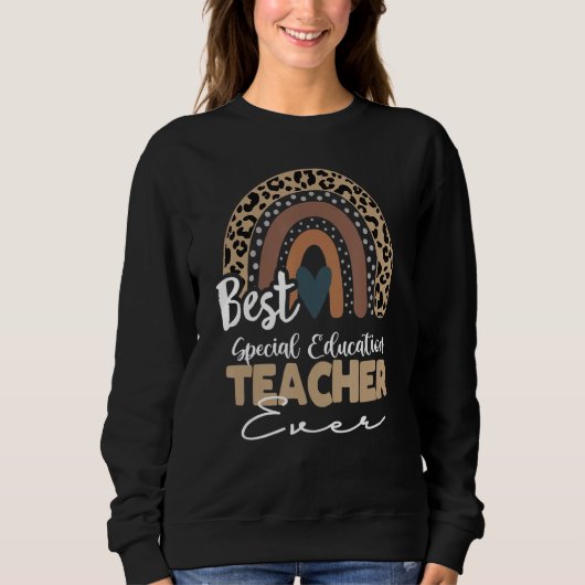 Docent onderwijs Boho Regenboogleraar App Trui (Voorkant)