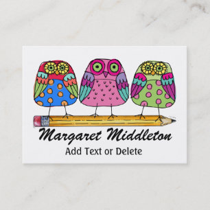 Docent / Onderwijs Visitekaartje door SRF