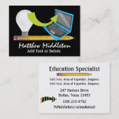 Docent / Onderwijs Visitekaartje door SRF (Voorkant / Achterkant)