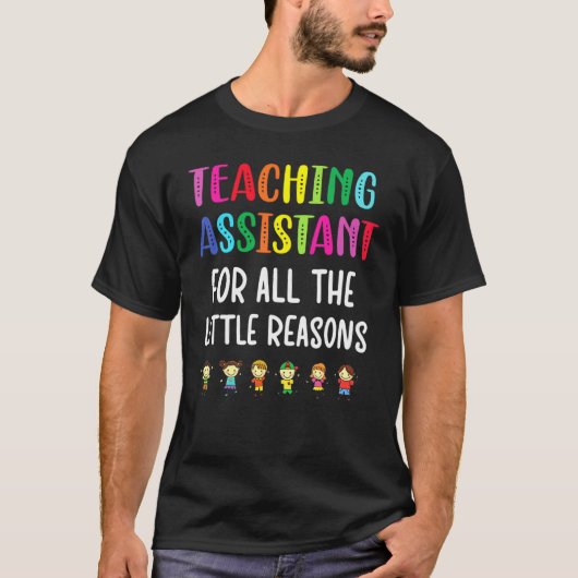 Docent onderwijsassistent onderwijsassistent T T-shirt (Voorkant)