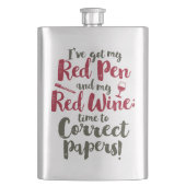 Docent Red Pen Red Wine Flacon (Voorkant)