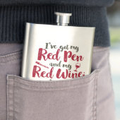 Docent Red Pen Red Wine Flacon (Voorbeeld)
