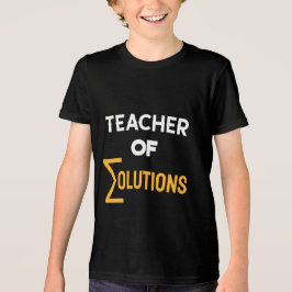 Docent ∑Solutions Algebra Wiskunde Docent Tri-Blend Shirt