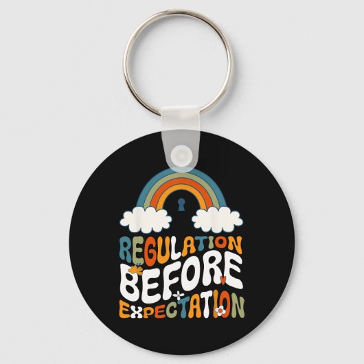 Docent speciaal onderwijs Neurodiversiteit Sleutelhanger (Voorkant)