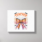Docent Spooky Halloween Canvas Afdruk (Voorkant)