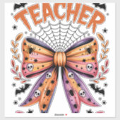 Docent Spooky Halloween Sticker (Vel)