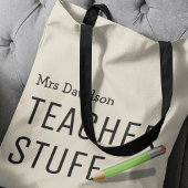 Docent Stuff Bag | Gepersonaliseerde cadeaus Tote Bag