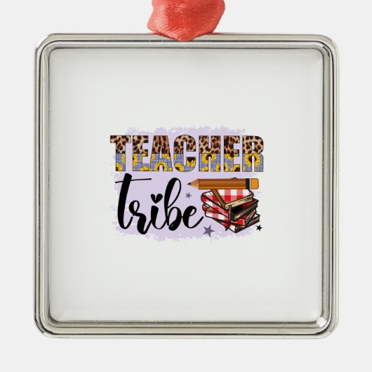 Docent Tribe Metalen Ornament (Voorkant)