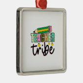 Docent Tribe Metalen Ornament (Rechts)