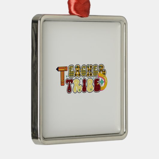 Docent Tribe Metalen Ornament (Rechts)