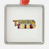 Docent Tribe Metalen Ornament (Voorkant)