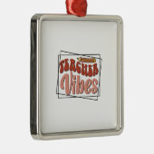 Docent Vibes Metalen Ornament (Rechts)