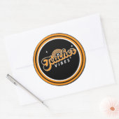 Docent Vibes Ronde Sticker (Envelop)