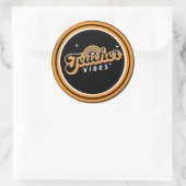Docent Vibes Ronde Sticker (Tas)