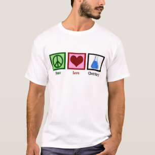 Docent vredesliefdeschemie t-shirt