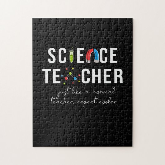 Docent Wetenschapsleraar Legpuzzel (Verticaal)