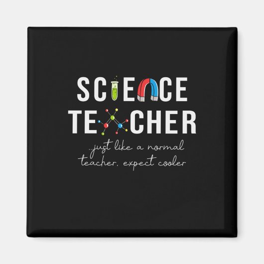 Docent Wetenschapsleraar Magneet (Voorkant)