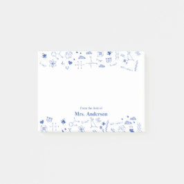 Docent Wiskunde en Wetenschapsschool Post-it® Notes