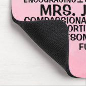 Docent Word Cloud Pink Ombre Muismat (Hoek)