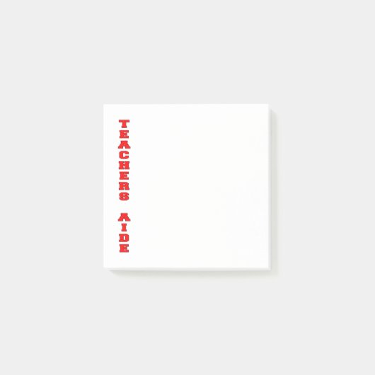 Docenten helpen post-it® notes (Voorkant)