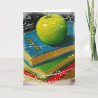 DOCENTEN MET BEDANKT KAART