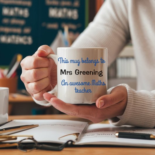 Docenten mok, Cadeau voor favoriete docent of stud Koffiemok