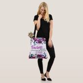 Docenten Plant Seeds of Knowledge Naam van de doce Tote Bag (Op model)