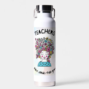 Docenten Plant Zaden Docent Dank U Cadeau Waterfles