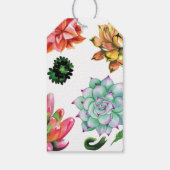 Docenten Planten de zaden van kennis die groeien Cadeaulabel (Achterkant)