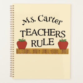 Docenten regel gepersonaliseerde maandelijkse / we planner