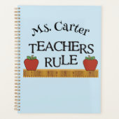 Docenten regel gepersonaliseerde maandelijkse / we planner (Voorkant)