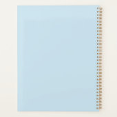 Docenten regel gepersonaliseerde maandelijkse / we planner (Achterkant)