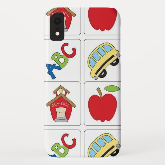 Docenten School Design Telefoonhoesje Case-Mate iPhone Case (Achterkant)