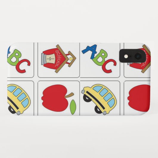 Docenten School Design Telefoonhoesje Case-Mate iPhone Case (Achterkant (horizontaal))