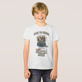 Docenten T-shirt 'Terug naar school overlevingsmod