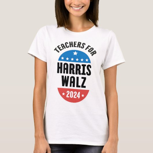 Docenten voor Harris Wheimer 2024 T-shirt (Voorkant)