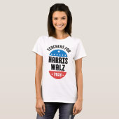 Docenten voor Harris Wheimer 2024 T-shirt (Voorkant volledig)