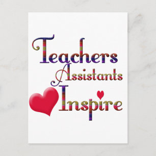 Docentenassistenten inspireren briefkaart