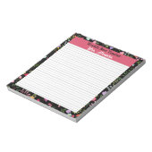 Docentencadeau voor 's werelds beste om te persona notitieblok (Linkerzijde)