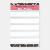 Docentencadeau voor 's werelds beste om te persona post-it® notes (Voorkant)