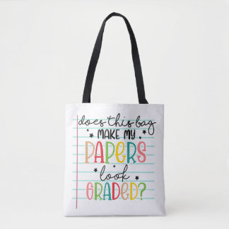 Docentencijfers, Grappige meme leraren Tote Bag