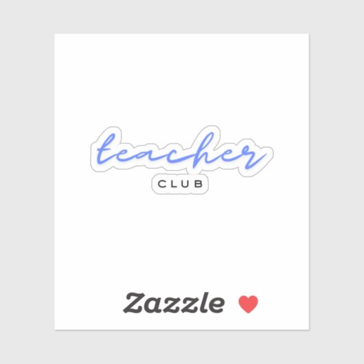 docentenclub sticker (Vel)