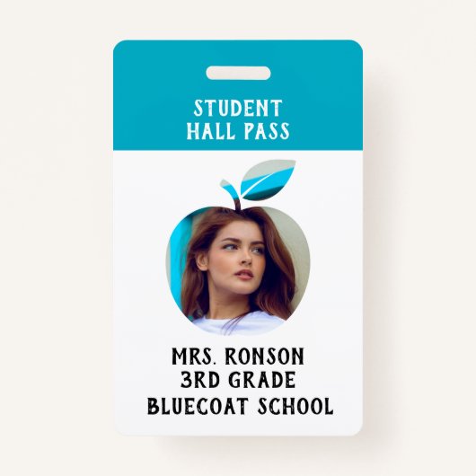 Docentenfoto Apple School of studentenpas Badge (Voorkant)