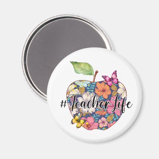 docentenlevensmagneet magneet (Voorkant / Achterkant)