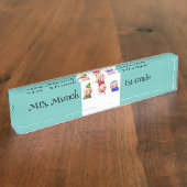 Docentennaam Bord Naambordje (Zijkant)