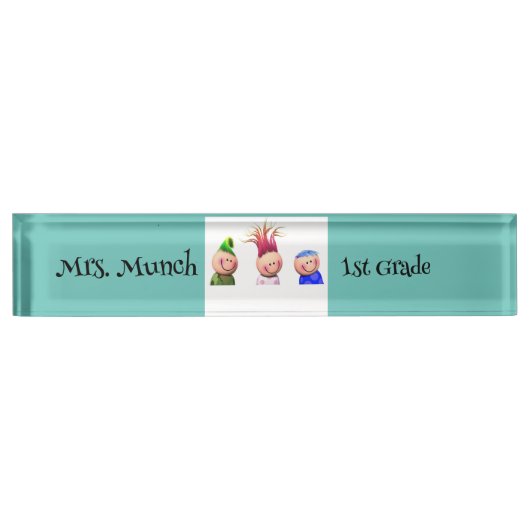 Docentennaam Bord Naambordje (Voorkant)