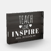 Docentenquote gepersonaliseerd fotoblokken (Links)