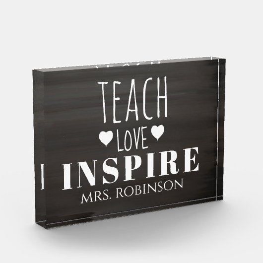 Docentenquote gepersonaliseerd fotoblokken (Links)