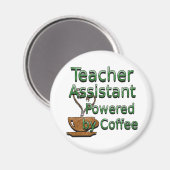 Docent's Assistant Aangedreven door Koffie Magneet (Voorkant / Achterkant)